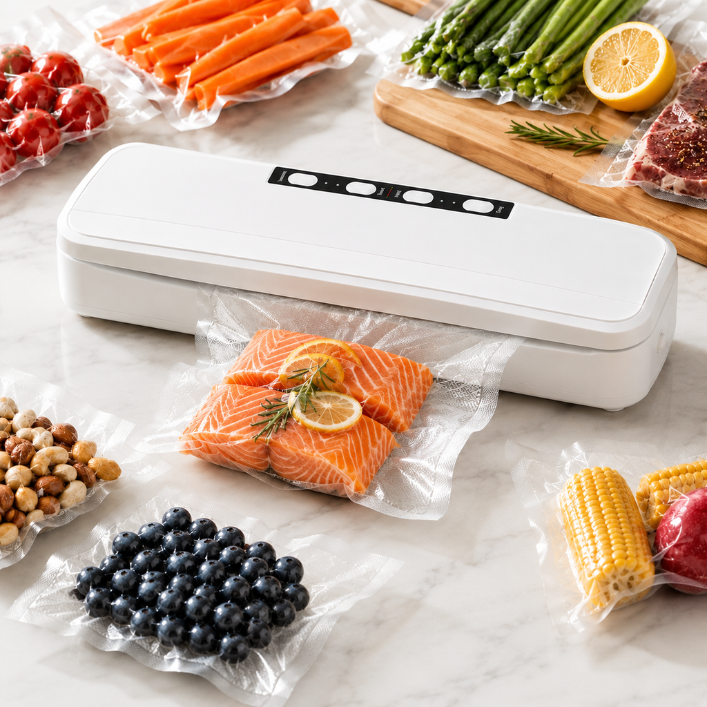 Automatic Food Vacuum Sealer Machine – Wet & Dry Food Storage